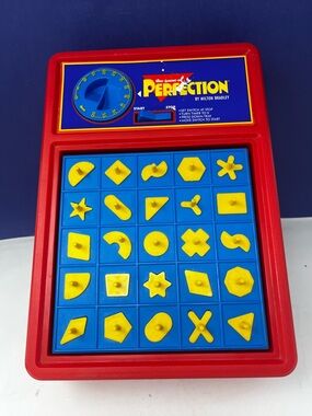 1990 the game of Perfection Milton Bradley